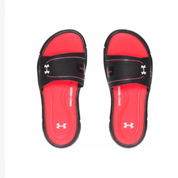Under Armour Girl's UA Ignite VIII Slide Sandals - Picture 1 of 10